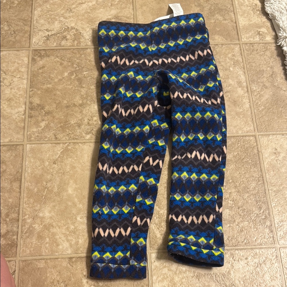 Patagonia Geometric Blue Green Leggings